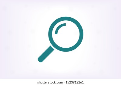 search magnifying glass icon. lorem ipsum Flat Design JPG