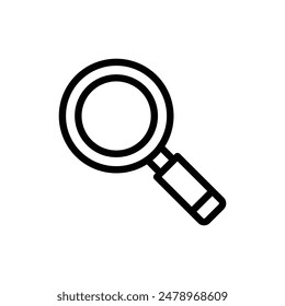 Search Magnifying Glass Icon Perfect for Web and Application Searches