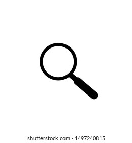 Search Magnifying glass icon symbol. Vector illustration