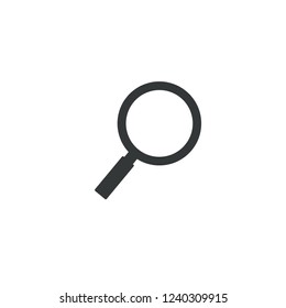 search magnifying glass  icon vector logo template