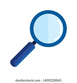 search magnifying glass icon vector illustration