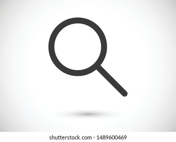 Search, Magnifying glass icon vector illustration EPS10