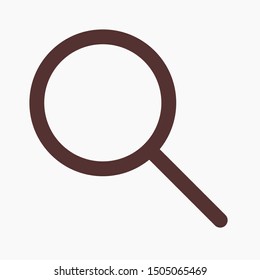 Search, Magnifying glass icon vector illustration EPS10