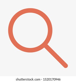 Search, Magnifying glass icon vector illustration EPS10