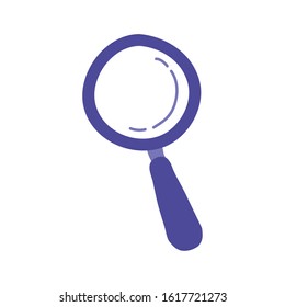 search magnifying glass isolated icon vector illustration design