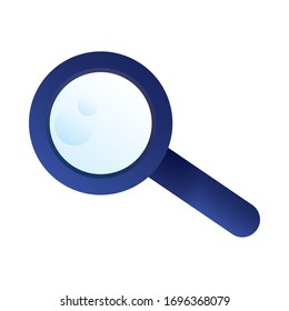 search magnifying glass isolated icon vector illustration design