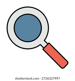 Icono de la herramienta de aumento de Búsqueda que representa la búsqueda de información, la búsqueda de datos, los procesos de investigación y las acciones de descubrimiento.