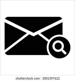 Search in Mail Vector Icon
