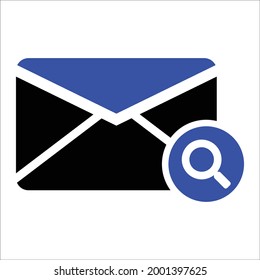 Search in Mail Vector Icon