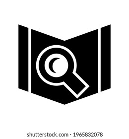 search map icon or logo isolated sign symbol vector illustration - high quality black style vector icons

