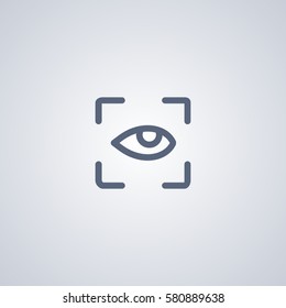 Search mode vector icon 
