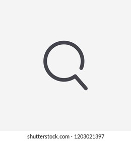 Search modern simple flat vector illustration for web site or mobile app