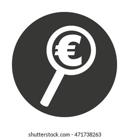 search money euro isolated icon vector illustration design