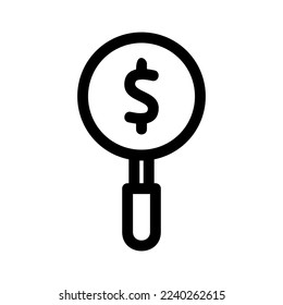 search money icon or logo isolated sign symbol vector illustration - high quality black style vector icons
