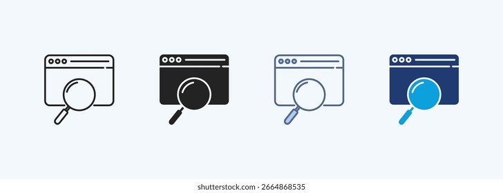 Search Multiple Style Icon Collection