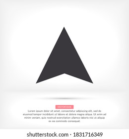 search navigator vector icon . Lorem Ipsum Flat Design 