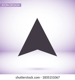 search navigator vector icon . Lorem Ipsum Flat Design 