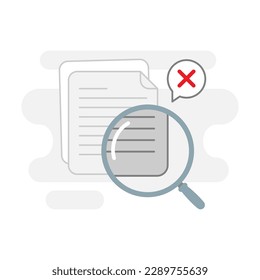 search no result. data, document, file not found concept illustration flat design vector eps10. modern graphic element for landing page, empty state ui, infographic, icon