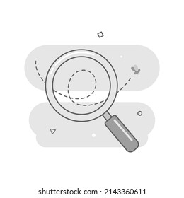 Search no result, not found concept illustration flat design vector eps10. modern graphic element for landing page, empty state ui, infographic, icon