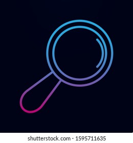 Search nolan icon. Simple thin line, outline vector of sciense icons for ui and ux, website or mobile application