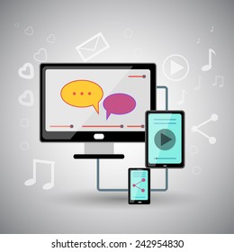 search optimization  with bright pictures and words