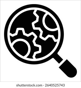 Search Optimization Icon Element For Design
