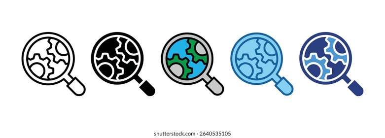 Search Optimization Icon Element For Design