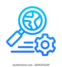Search Options Icon Element for Design