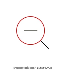 search out icon. Element of text editor sign icon. Premium quality graphic design icon. Signs and symbols collection icon for websites, web design, mobile app