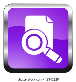 search in page  web vector glossy icon