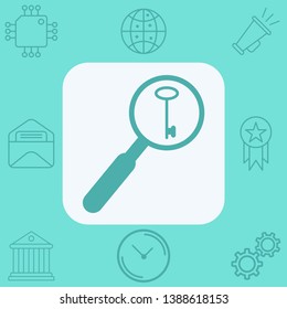 Search password vector icon sign symbol