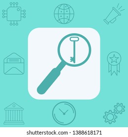 Search password vector icon sign symbol
