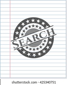 Search with pencil strokes