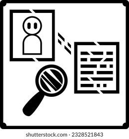 search people files vector icon