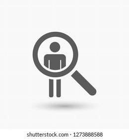 search person vector icon