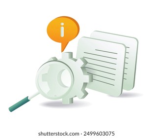 Search process for vital data information