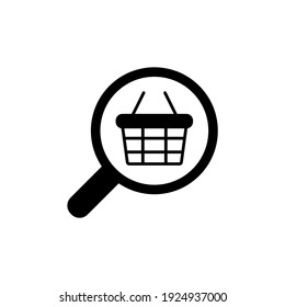Produktsymbol auf schwarz-weißem Hintergrund 