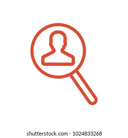 Search profile icon