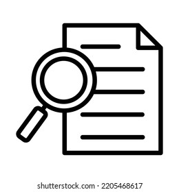 Search Profile Vector Icon which is suitable for commercial work and easily modify or edit it

