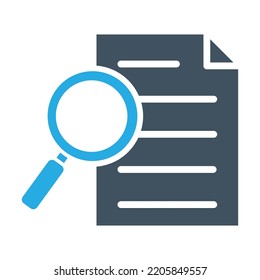 Search Profile Vector Icon which is suitable for commercial work and easily modify or edit it

