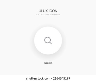 Search related vector line sign. Search icon. Magnifying glass icon. Icons for search bot, searching, artificial intelligence, zoom, more, amplify, look, seek.
