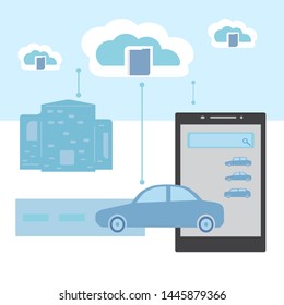 search rental car by mobile