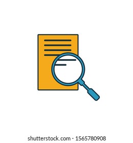 Search Result icon. Simple element from seo icons collection. Creative Search Result icon ui, ux, apps, software and infographics.