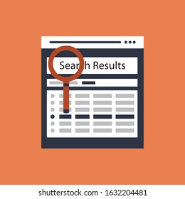 Search results internet search engine web pages content