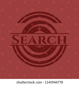 Search retro red emblem