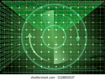 Search the scanning system. Color radar design.