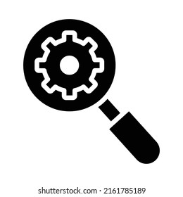 search setting Vector icon which is suitable for commercial work and easily modify or edit it

