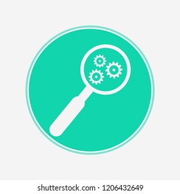 Search settings vector icon sign symbol