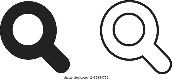 search sign icon vector design