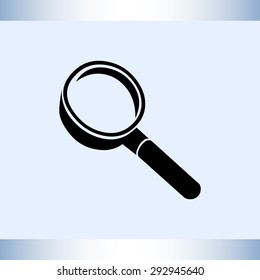 Search sign icon, vector illustration